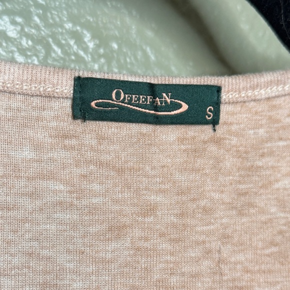 Tan Long Sleeve Top - Picture 2 of 4